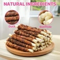 thumbnail image 4 of Puddonio Duck Jerky with Rawhide Sticks Dog Treats, 16 oz (40 ct), 4 of 9