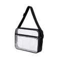 thumbnail image 2 of Bolsa transparente para s en estadios con correa de hombro ajustable, práctica y resistente al agua. SG, 2 of 8