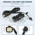 thumbnail image 4 of Rear View Back Up Camera 84062896 Fit for Chevy Silverado/GMC Sierra 2016-2019, 4 of 7