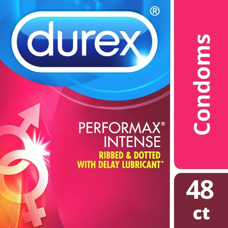 Durex Performax Intense Natural Latex Condoms, Ultra Fine