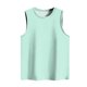 thumbnail image 4 of Camiseta sin mangas para mujer - Cuello redondo, estampado floral, corte holgado para verano, playa/informal (S-XXL), 4 of 4