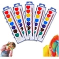 thumbnail image 1 of Juego de 5 Sets de Pintura en Acuarela con Corazones para el Día de San Valentín - Mini Kit de Arte Lavable con Pinceles y Etiquetas de Regalo para Intercambio en el Aula de Niños, 1 of 7
