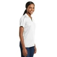 thumbnail image 4 of Sport-Tek Women's 100 Percent Polyester Micropique Piped Polo. LST653, 4 of 6
