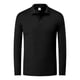 thumbnail image 3 of Playera Larga Moda Casual Para Hombre Color Sólido Tipo Polo, 3 of 8