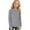 L10-Gray, variant on Long Sleeve Shirts for Girls Fall Cute Black Shirts Size 10-12 Shirt Trendy Kids Crew Neck Tshirts Plain Tween Girls Clothes Black 11-12 Years