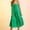 Green, variant on Tbopshirt Wedding Guest Dresses for Women Spring and Summer Open Back Ruffle Solid Casual Dress Short Skirt