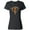 AB-Black, variant on Inktastic Leukemia Awareness with Orange Ribbon Heart Women's T-Shirt