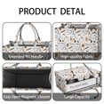 thumbnail image 4 of Large Capacity Tote Bag,Trick or Treat Halloween Pattern Handbag Fashion Luxury Tote Bag,15.7"x13"x 5.1" Inches,Laptop Compatible, 4 of 6