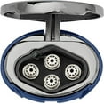 thumbnail image 5 of Xikar High Performance HP4 Diamond Quad Flame Cigar Lighter, in Attractive Gift Box, in-line Fuel Adjustment Wheel, Oversized Double EZ-View Fuel Window, Blue, 5 of 5