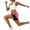 Hot Pink, variant on QSAWXQZ Women's 2-in-1 Running Shorts with Liner High Waist Pockets Elastic Waist Drawstring Running Shorts for Workout Navy M
