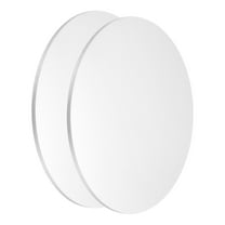 Uxcell 2Pcs Aluminum Disc, 4"(100mm) Diameter 0.06"(1.5mm) Thickness Round Aluminum Sheets 5052 Aluminum Circle Plates for Metal Stamping