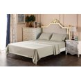 thumbnail image 3 of The Great American Store 1800 Series Double Brushed Microfiber Sheet Set - Cal-King (Solid, Taupe), 3 of 5