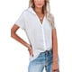 thumbnail image 1 of Blusa de mujer Camisas de cuello en V Blusas elegantes de manga larga Camisa de gasa, 1 of 6