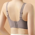 thumbnail image 5 of cfhntfmh Womens Seamless Bras No Underwire Supportive Wireless Push up Full Coverage Bralette Comfort V Neck T-Shirt Bra, 5 of 6