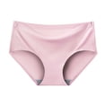 thumbnail image 2 of Diufon Seamless Underwear for Women Midi Waist Full Coverage Brief Solid Color Breathable Panties, 2 of 4