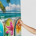 thumbnail image 3 of ARISTURING Surfboards Palm Trees Shower Curtain with Hooks, Durable and Washable Bathroom Decoration 60x72, 3 of 7