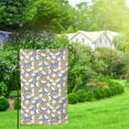 thumbnail image 2 of Wukai Cute Rabbit Print Garden Flag 12.5x18 Inch Double Sided Sun-resistant Rain-resistant, Wrinkle-resistant Colorfast(Only Flag), 2 of 7
