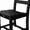 Charcoal Black, variant on Monterey Bay Dining Side Chair in Charcoal Black