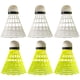 thumbnail image 3 of Pelota Bádminton Duradera para Principiantes 6 Uds. Birdies (6 Uds.) Blanco Y Amarillo, 3 of 4