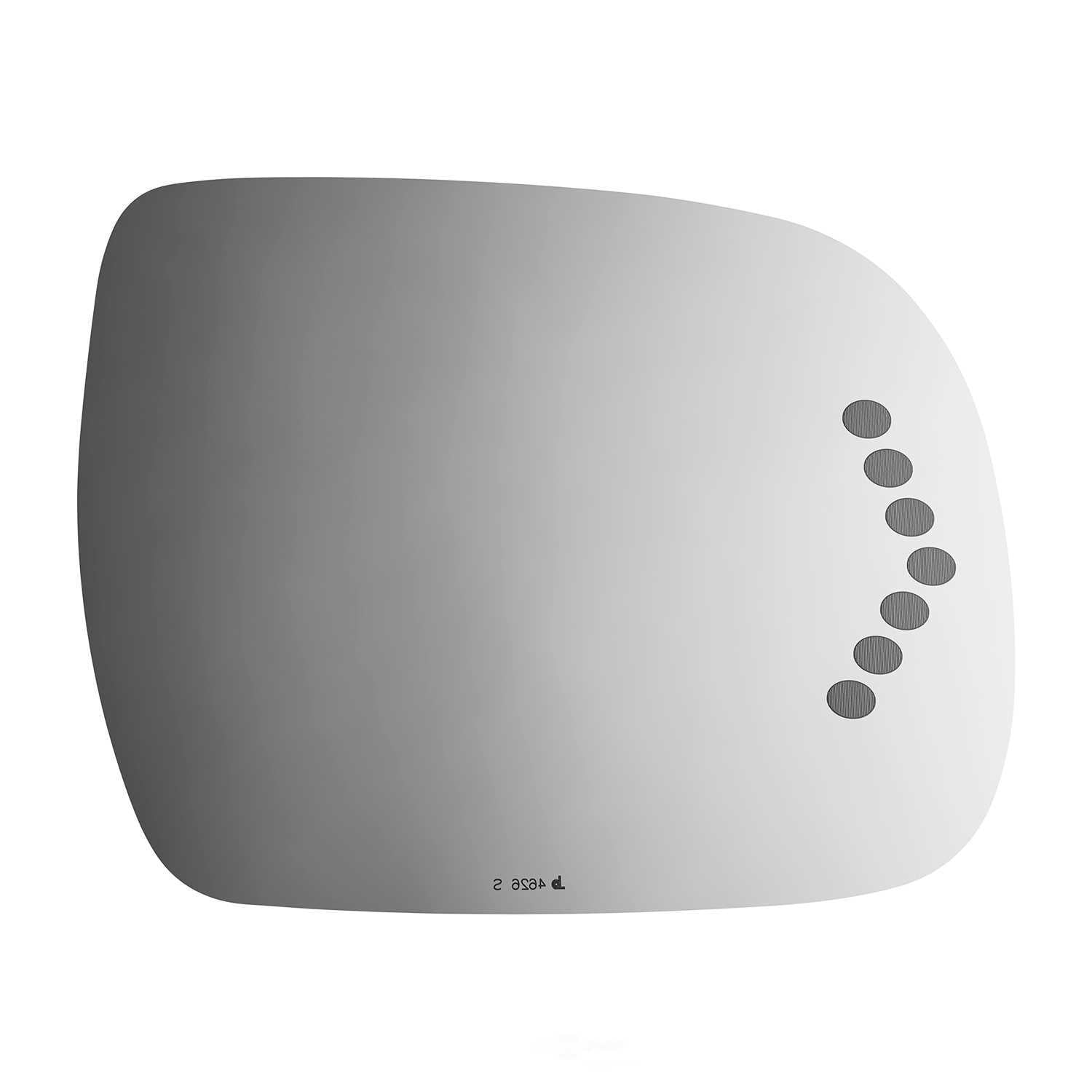 Burco Side View Mirror Replacement Glass - Clear Glass - 4626S