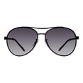 thumbnail image 3 of Lentes de Sol FOSSIL Mujer 66353753 Outlook Marco de Metal Color Negro con Filtro 100% UV, 3 of 3