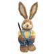 thumbnail image 2 of Conejito de Pascua de paja de 35 cm, figura de pie, accesorio de fotografía hecho a mano, encantador Estilo B, 2 of 9