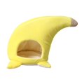 thumbnail image 2 of Hámster Hurón Conejo Ardilla Mascota Forma de Plátano Hamaca Cálida Cama Colgante Casa de Juguete Colco Hamster de mascotas banana hamaca, 2 of 8