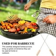 thumbnail image 3 of LOVERLYZ 2pcs Professional Roasting Hook Multi-function Barbecue Hook Daily Use Pork Hook Pork Accessory, 3 of 6