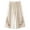 Beige, variant on Jsaierl Women's Wide Leg Capris Pants Summer Elastic Waist Pant with Pockets Dressy Casual Drawstring Trousers Lightweight Yoga Pants