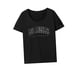 thumbnail image 5 of Camiseta de mujer de verano suave camiseta básica para playa senderismo desplazamientos vacaciones deportes SG, 5 of 7