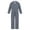 Grey, variant on Linjinx Boys Girls Coverall Mechanic Jumpsuit Full Body Overalls Solid Color Boilersuit Halloween Grey 12
