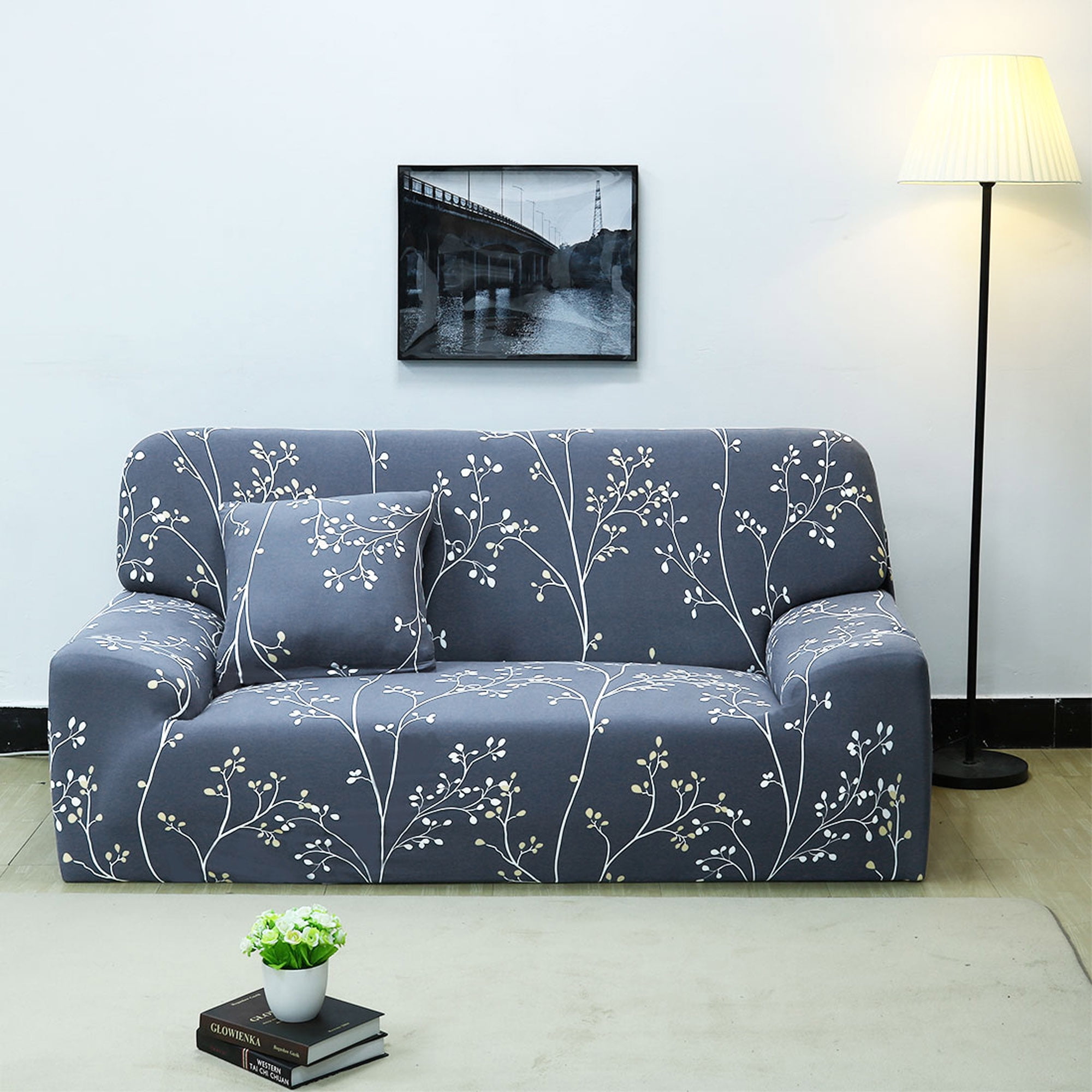 Details about   Fashion Slipcover 1/2/3/4 Seater Sofa Covers Dustproof Protector Couch Slipcover 