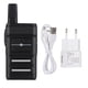 thumbnail image 1 of Walkie Talkie Sincero Mini portátil UHF 16 canales Simplex FM Radio 400-470MHz, 1 of 10