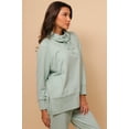 thumbnail image 5 of Women's Allergy-Free Fifi Funnel Neck Pullover ( Size: XS | Color: Muted Green ), 5 of 5