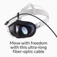 thumbnail image 3 of Meta Quest Link Cable — Works with Meta Quest 3/3S Fiber-Optic Cable — Access PC VR Games — Up to 5 Gbps Bandwidth, 3 of 5
