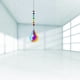 thumbnail image 5 of Prisma de nuevo diseño, prisma de luz colorida de cristal, candelabro, colgante de cristal, colgante de regalo de hilo de perlas, 5 of 5