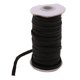 thumbnail image 4 of 2Rolls Cordón Elástico Negro Elástico para Pantalones Deportivos Ajuste de, 4 of 9