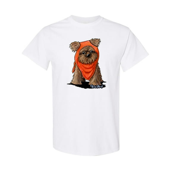 Inktastic Brussels Griffon in Scarf T-Shirt