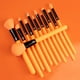 thumbnail image 4 of Kit De Neón Moda De 12 Piezas - Incluye Cepillos Para Rostro Y Ojos (Naranja), 4 of 4