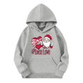 thumbnail image 2 of Christmas Hoodie for Kids Christmas Hoodie for Kids Girls Christmas Hoodie for Boys Long Sleeved Christmas Printed Round Neck Children's Hooded Sweatshirt for Boys and Girls Hoodies, 2 of 3