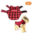 thumbnail image 1 of Abrigo Pet TFixol Rojo&Negro L, 1 of 8