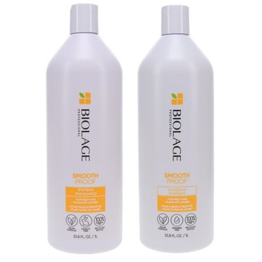 Matrix Biolage Smooth Proof Shampoo 33.8 oz & Biolage Smoothproof Conditioner 33.8 oz Combo Pack
