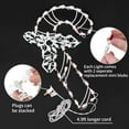 thumbnail image 5 of 16" Christmas Window Silhouette Lights Decorations, 3 Pack Christmas Window Hanging Lights for Holiday Wall Indoor Window Decorations(Reindeer, Tree and Candy Cane)$$, 5 of 7