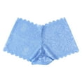 thumbnail image 3 of Xijirk Women's Floral Lace Boyshort Panties Scalloped Edge Comfort Everyday Underwear,XL, 3 of 3