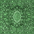thumbnail image 1 of Ahgly Company Indoor Square Persian Emerald Green Traditional Area Rugs, 8' Square, 1 of 4