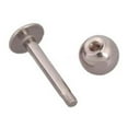 thumbnail image 2 of UDIYO 10 X Stainless Steel Tragus Ball Labrets Lip Chin Ring Bar Body Piercing Studs, 2 of 4