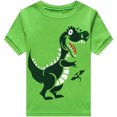thumbnail image 3 of FEDPOP Toddler Boys Dinosaur Pajama Set 2 Piece Pjs Size 7T, 3 of 8