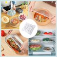 thumbnail image 7 of GIXUSIL 300pcs Fresh Keeping Bags Cling Film Food Preservation Cover Bags for Fruit Vegetable Meat, Universal Film Cover for Bowls Dishes Food Containers Prevent Dust & Insects, 7 of 7