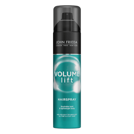 John Frieda Volume Lift Hairspray with Air-Silk Technology for Fine or Flat Hair, Volumizing Hair Spray, 10 fl