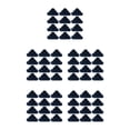 thumbnail image 1 of Injueey Pinzas para alfombras multifuncionales, 12 piezas, para una amplia gama de usos, pinzas para alfombras reutilizables, nube Type2 NO2, 1 of 6